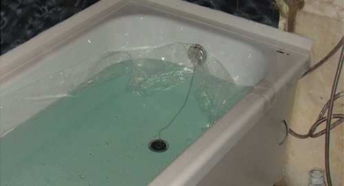 Установкой акрилового вкладыша | Полянка